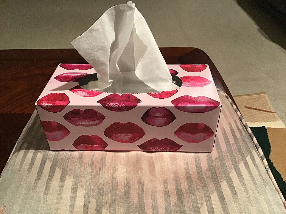 ティッシュの箱